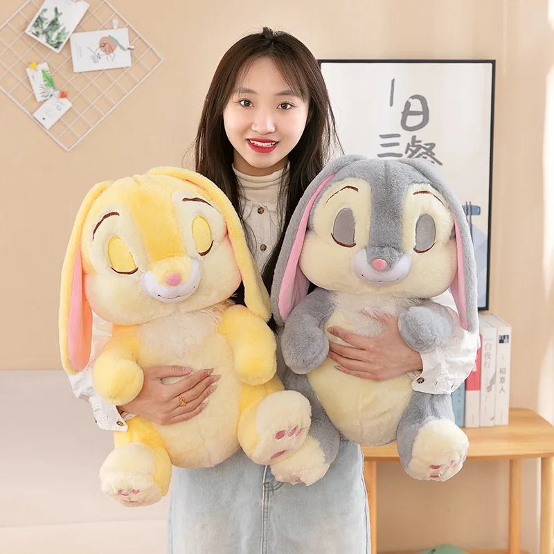 Anime Disney Bunny Thumper Plush Toy Sleeping Pillow Cartoon Cute Soft Stuffed Dolls Decoration Toys For Children Birthday Gifts