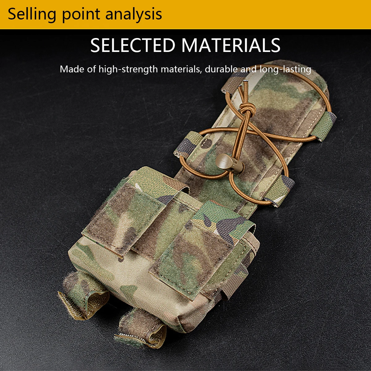 Tactical Pouch MK2 Battery Case For Helmet Airsoft Hunting Camo Battery Pouch Combat FAST Helmet Balance Weight Bags