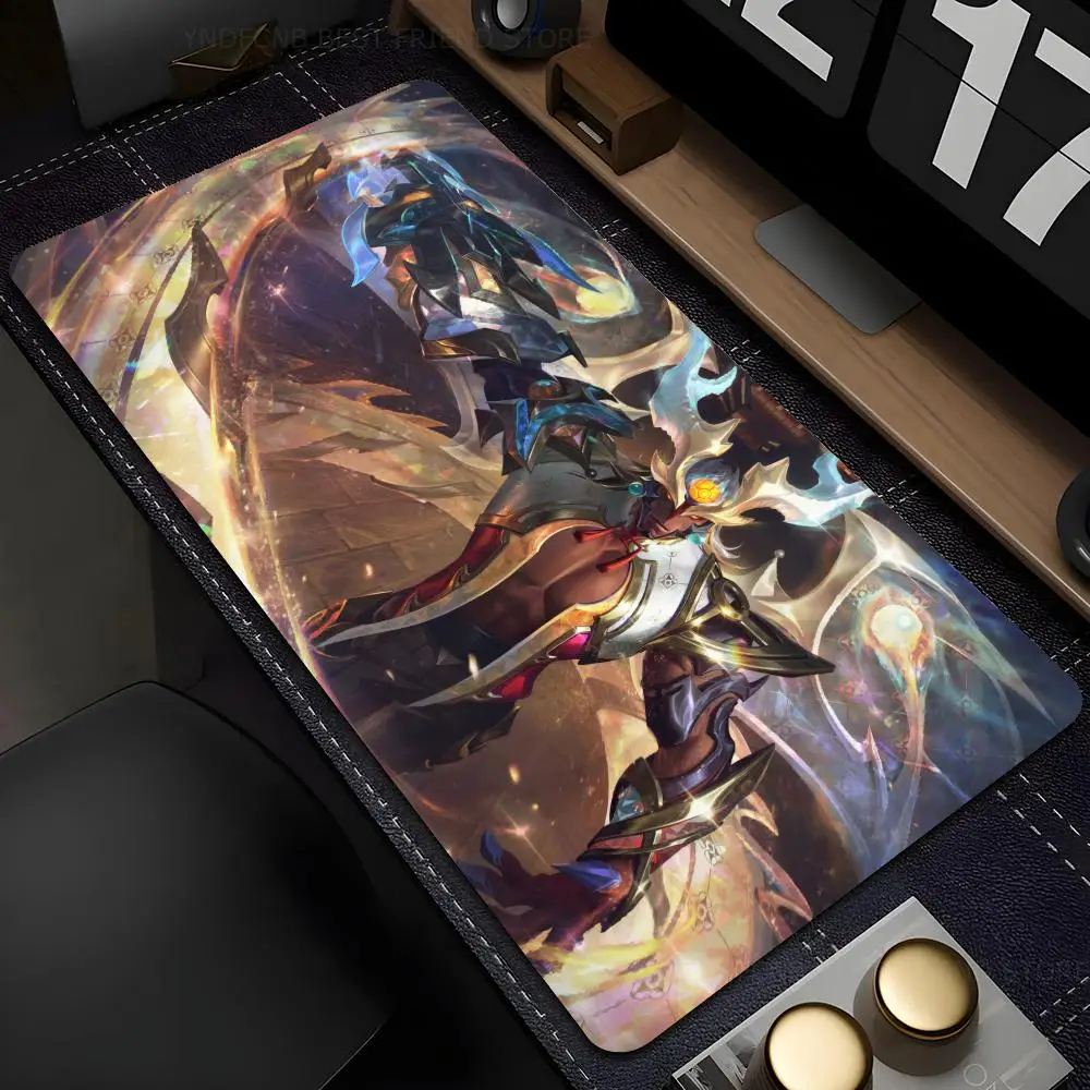 

Game Aatrox League Of Legends Mousepad Large Computer Gaming Accessories MousePads Desk Mats Anti-slip Laptop Soft Mice Pad