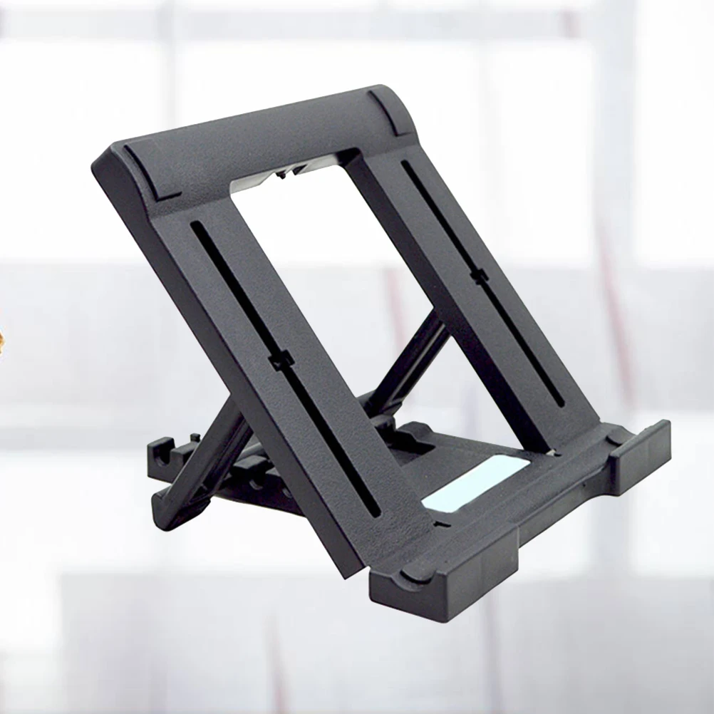 Tablet Holder Foldable Stand Universal Bracket Mini Support Black for Children Horizontal Vertical Durable Charging Gaming Video