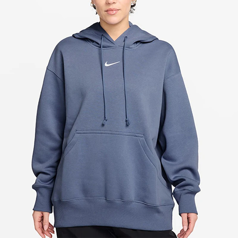 

Nike Authentic 2025 Autumn Women's Knit Loose Hooded Sweatshirt DQ5861-499