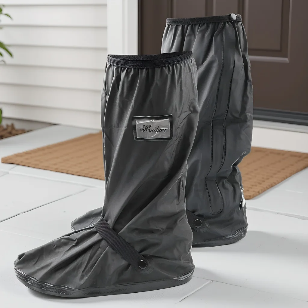 

​​Reusable Motorcycle Rain Shoes Cover - Non-Slip Boot Protectors for Rainy & Snowy Days​​