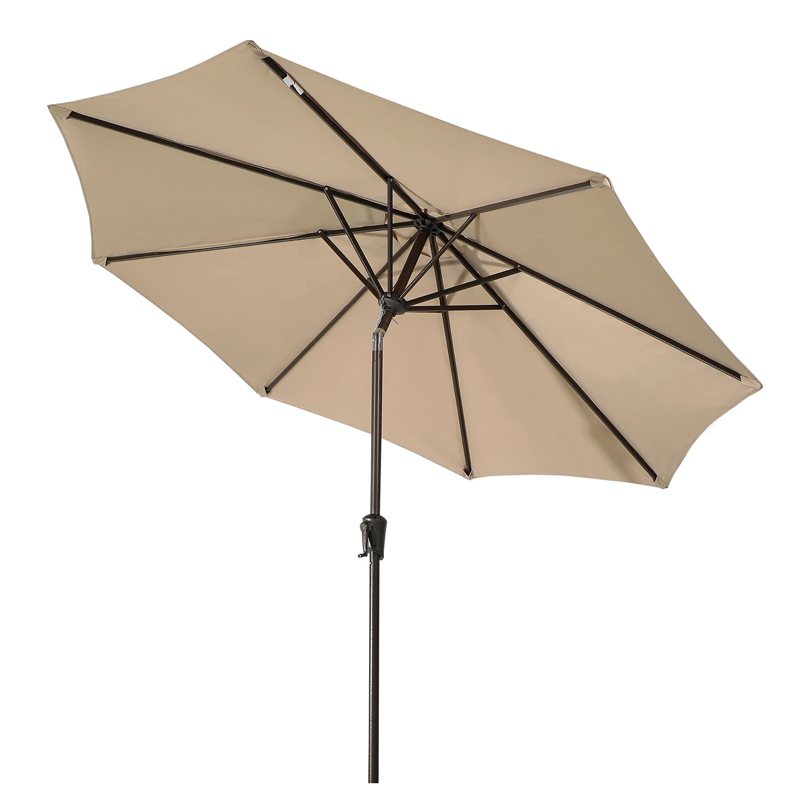 JARDINA – parasol d'extérieur en Polyester, auvent de plage, imperméable, Protection UV, 9 pieds, sans support