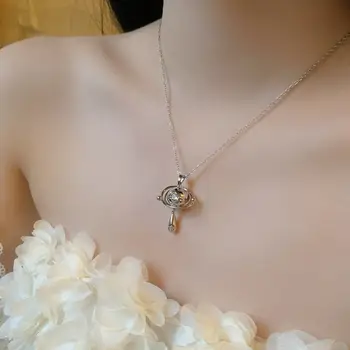 6 best sales 土星球形項鍊 - №3