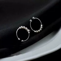 Cute to sprout~Ring set is light and luxurious, small and exquisite, love shaped index finger ring, Korean ins, new female