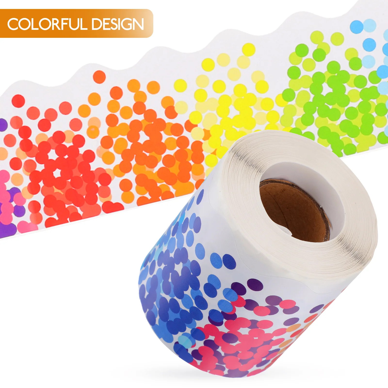 

Bulletin Board Stickers Border Decoration Delicate Decorative Trim Adhesive Copper Plate Strip