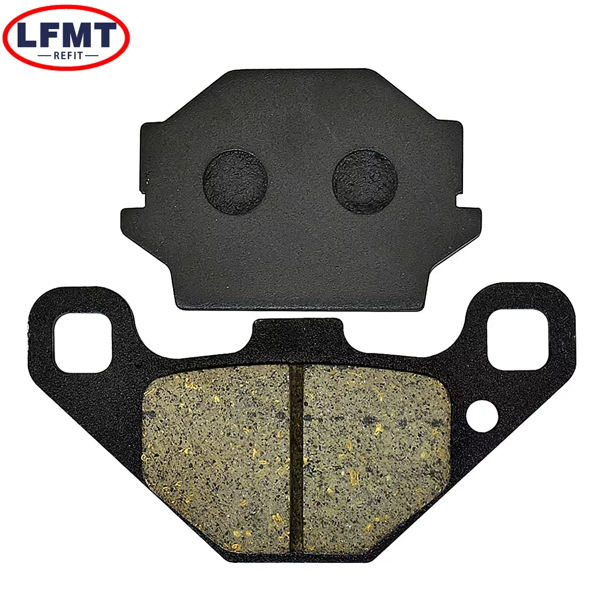 Motorcycle Front rear Disc Semi-metal fabrication brake pads accessories For KAWASAKI KLR 650 KL650 EX500 KX 500 GPZ500 KLE500