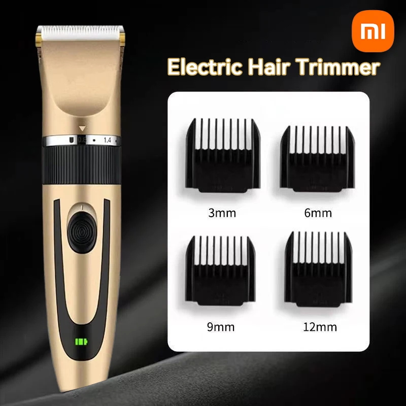 Cortadora de pelo eléctrica Xiaomi, afeitadora para el hogar, cortadora de pelo para hombres, afeitadoras profesionales recargables, Máquina para cortar cabello de peluquero