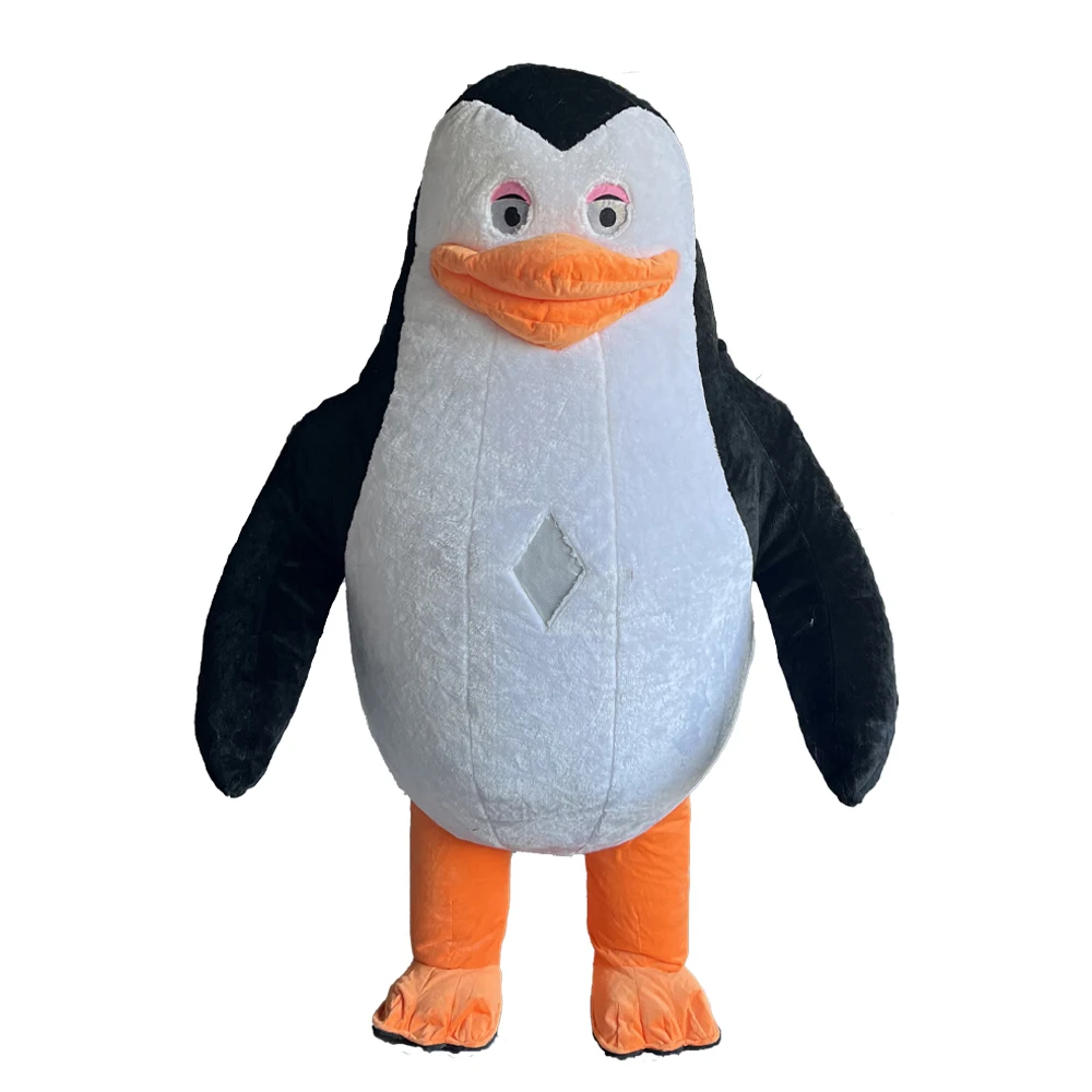 

Penguin Inflatable Plush Costume Mascot Parade Adult Character Cosplay Christmas Halloween Party Event Set
