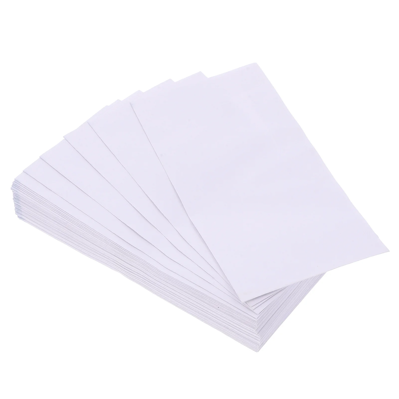 60pcs Coin Large Capacity Blank Paper Envelopes For Cards Money Storage Self Seal Multifunctional Stationery Pouches Party