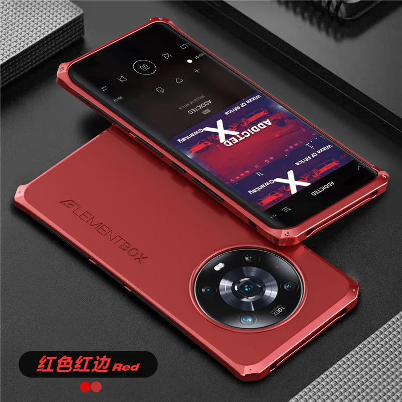 Shockproof Metal Case For Huawei Honor Magic 4 Pro Case Luxury Aluminum Frame Cover For Huawei Honor Magic 4 PC Backplane Fundas