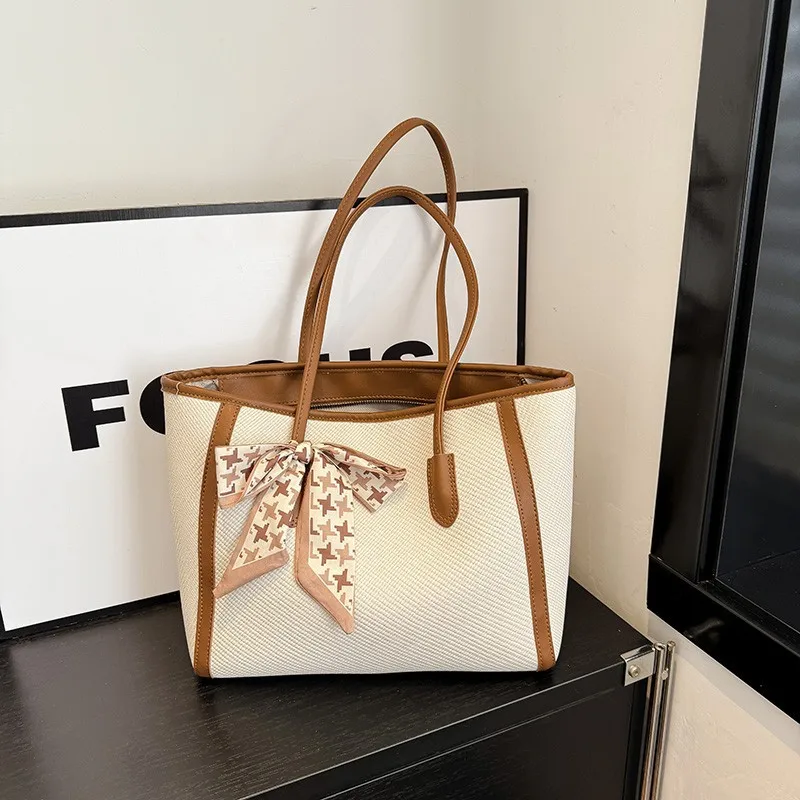 

Luxury 2025 Women's Shoulder Bag, Vintage Inspired Quilted Purse, Multi-Functional Casual Shopper W/ Zipper for Work & Weekend​