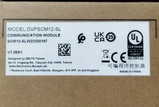 Delta Communication Module DVPSCM12-SL Is Brand New And Genuine In Stock.