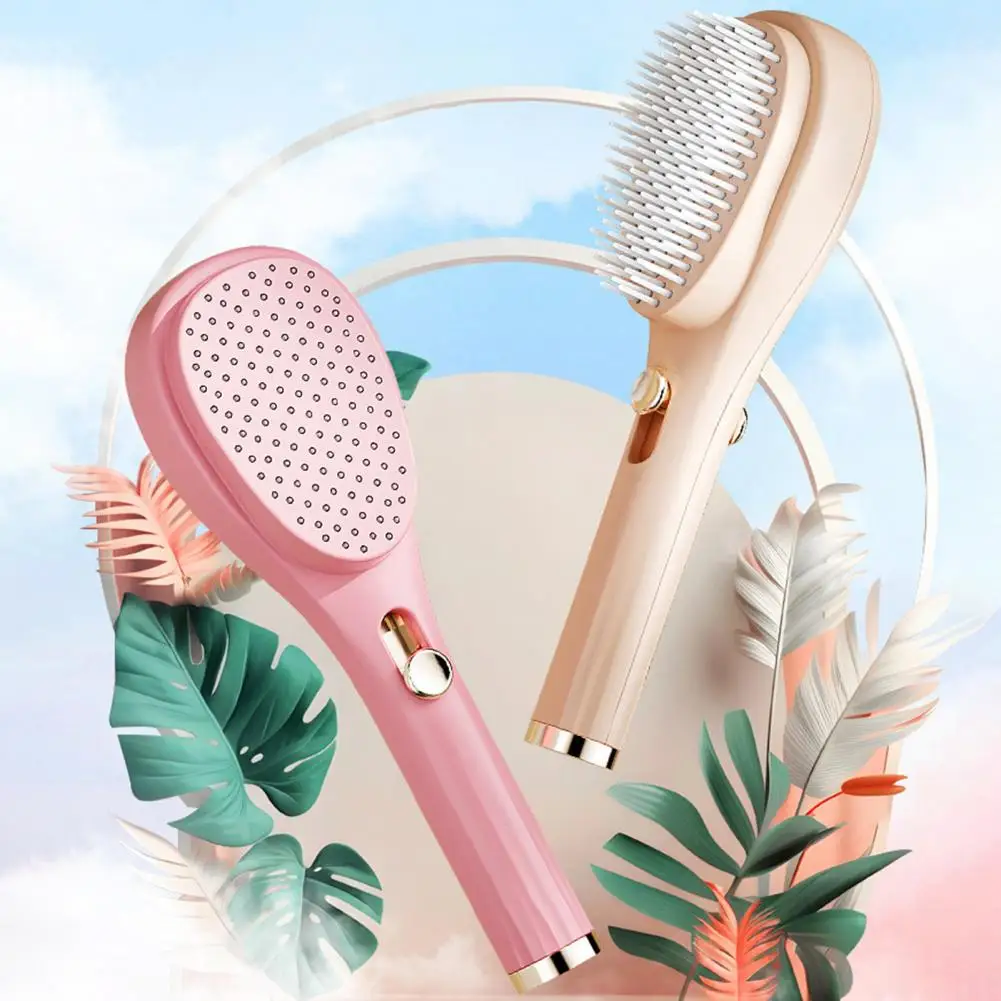 

Retractable Hair Brush Double-sided Self-Cleaning Scalp Massage Anti-static Comb Hair Detangling Styling Hair Detangling Comb 97