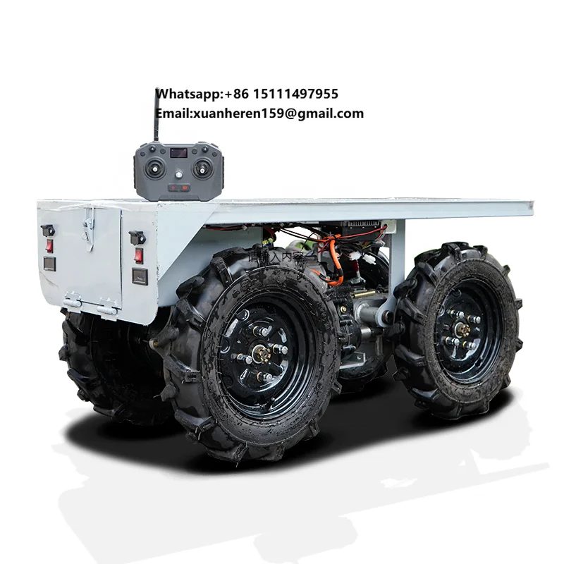 Customizable 4X4 Multi-Functional Intelligent High Load Robot Electric Transport Vehicle for Special Logistics Management