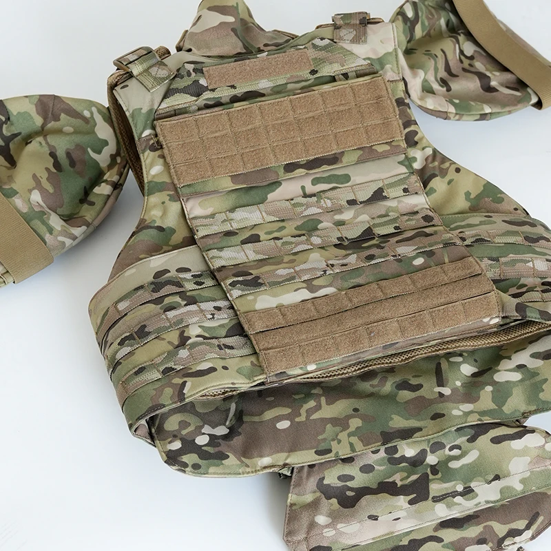 Tactical Heavy Armor Full Protective Vest Quadruple Webbing Version Multi-Function Tactical Vest