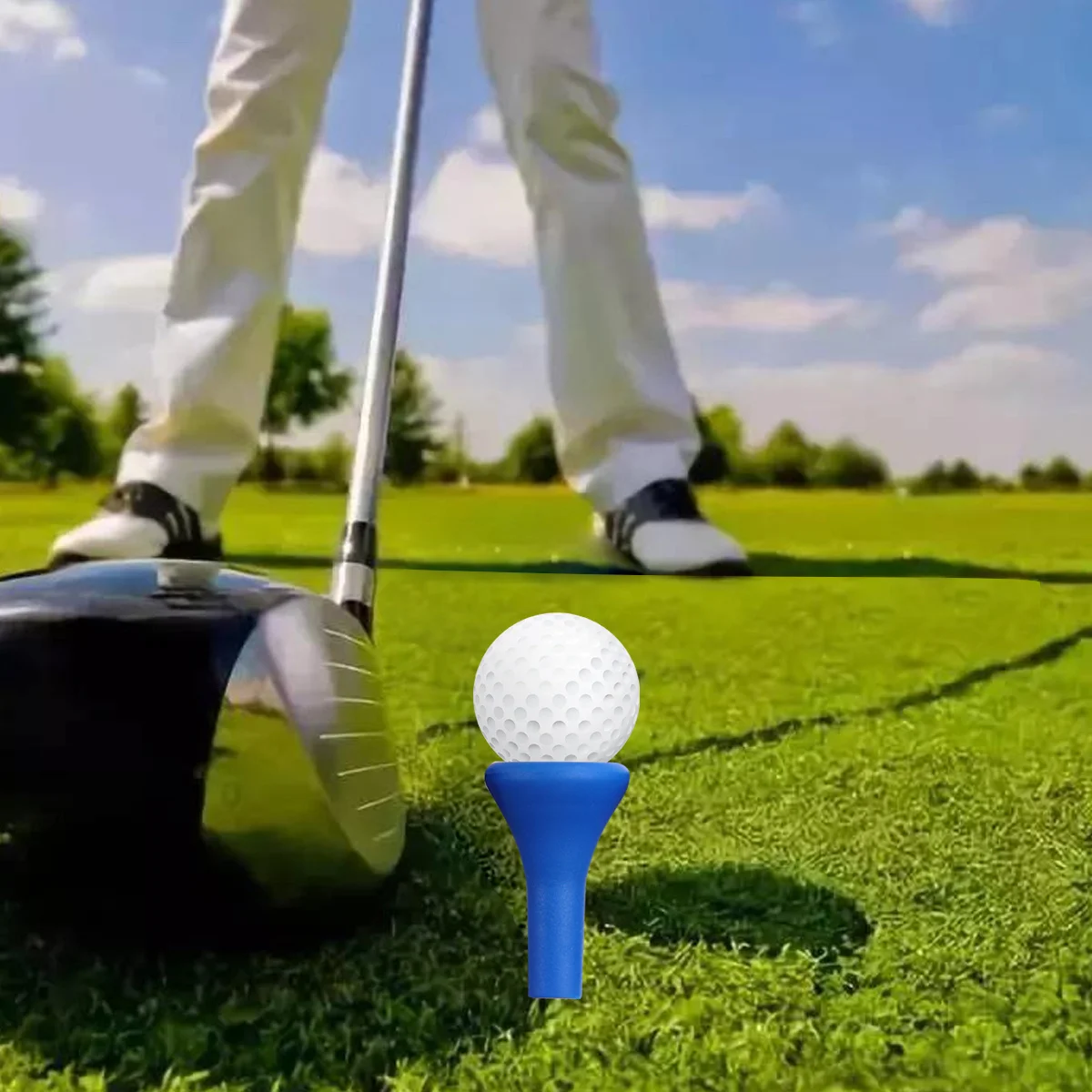 

5pcs 4.2Cm Tees Tool For Equipment Training Training Tee Tool Indoor Outdoor Practice Equipment Accessory