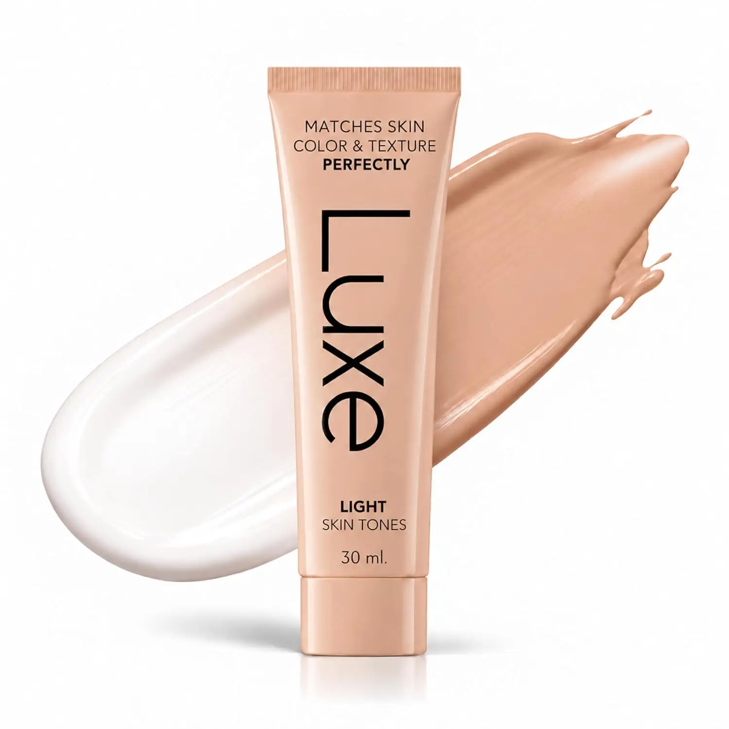 Luxe Color-Changing Foundation Adjusting Natural Liquid Waterproof Full Coverage Long Lasting Moisturizing Face Base Makeup