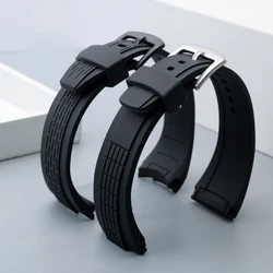 rubber watchband for SEIKO VELATURA/SRH SPC00 Series waterproof silicone watch strap 26mm