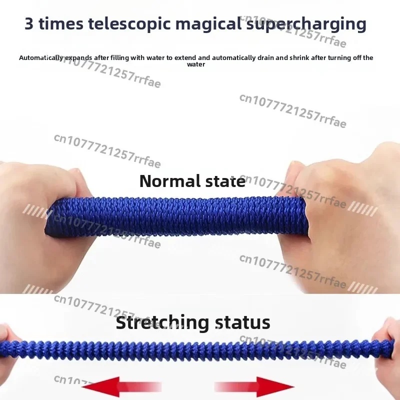 Telescopic Pipe,Watering Vegetables, Watering Flowers, Washing Car, Sprinkling Magic Water Pipe Portable