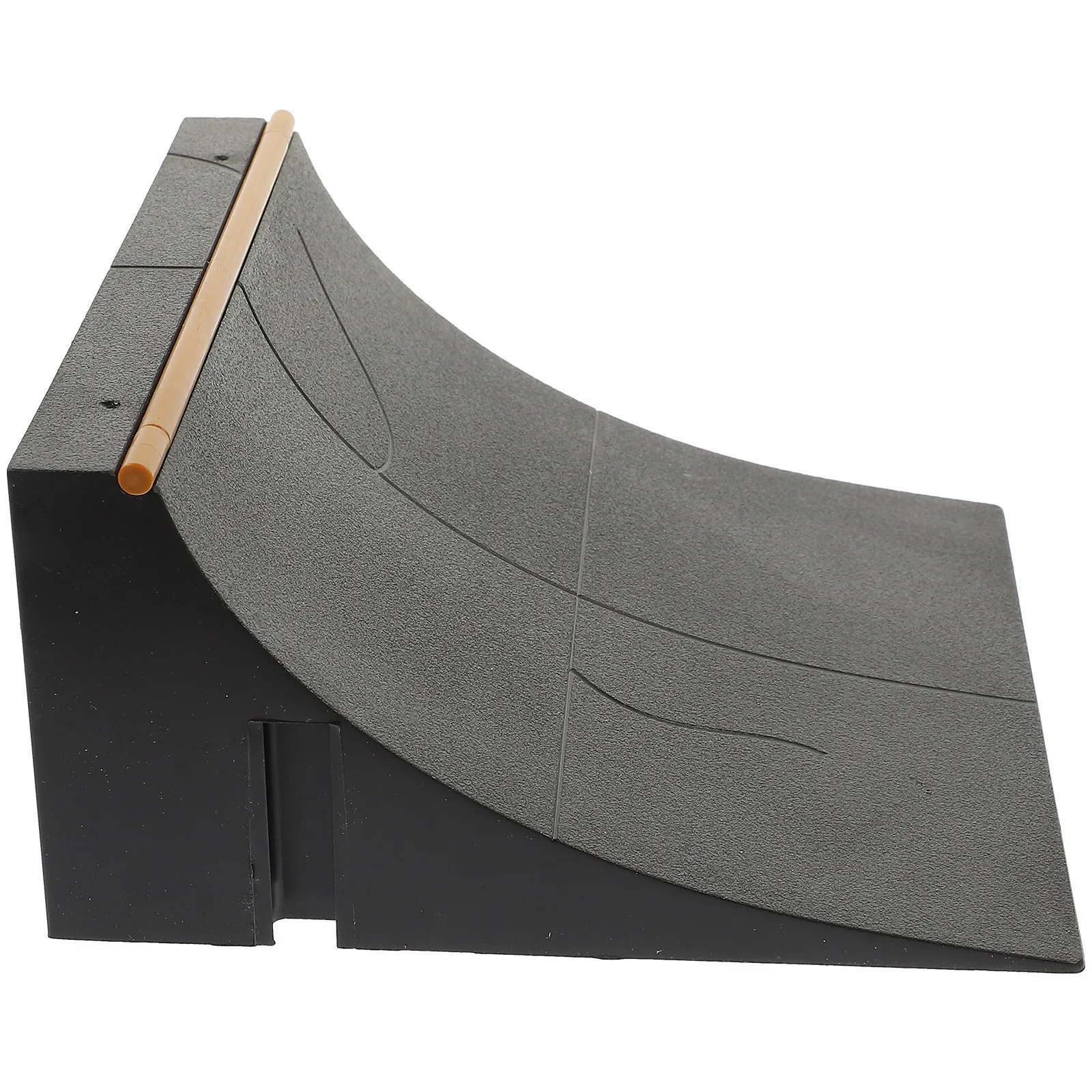 Finger Skateboard Mini Plastic Ramp Parts Skateboard Park Props Child Coordination Exercise Finger Obstacle