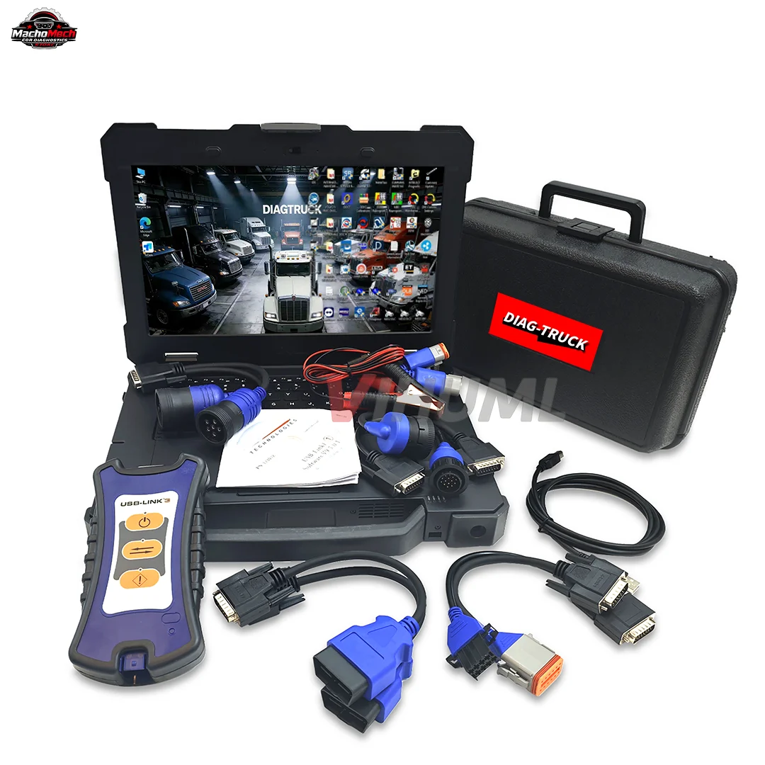 For Nexiq USB Link 3 All Software Diesel with Repair Information Diesel Universal Truck Excavator Diagnostic Scanner Tool