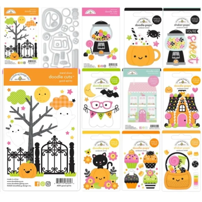 Die HotHalloween Trick Pumpkin Candy Cakes Shaker Cutting Foil Scrapbooking Diary Decorate Embossing Template Diy Greeting Card