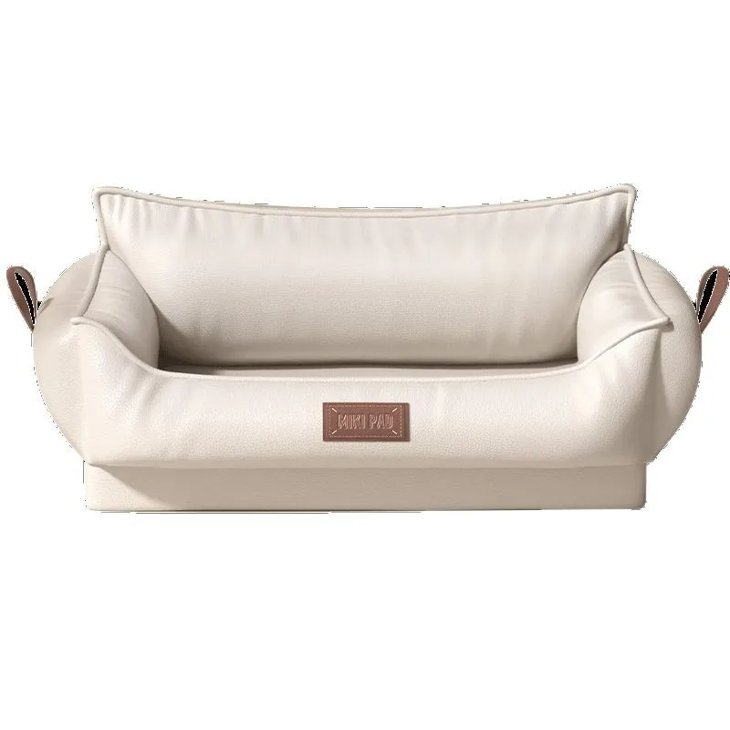 بيت الكلب، حيوان أليف لاتكس عالمي لجميع المواسم، مقاوم للتمزق، أريكة للكلاب متوسطة إلى كبيرة، يمكن وضعها أو النوم عليها