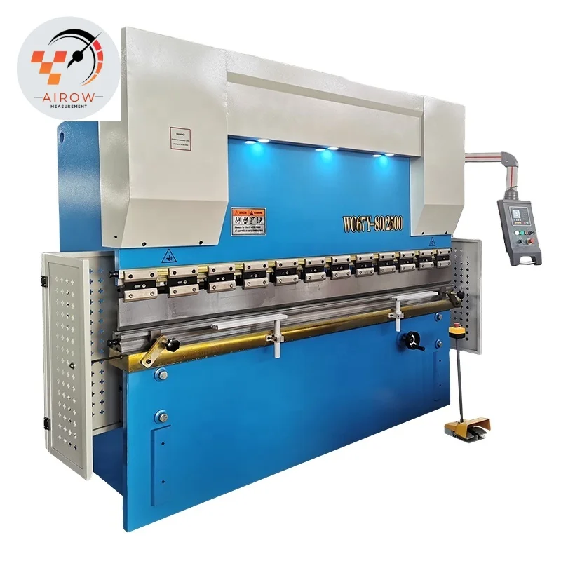 AIROW Hydraulic Press WC67Y 80/2500 China Cheap Price Hydraulic Press Brake Machine