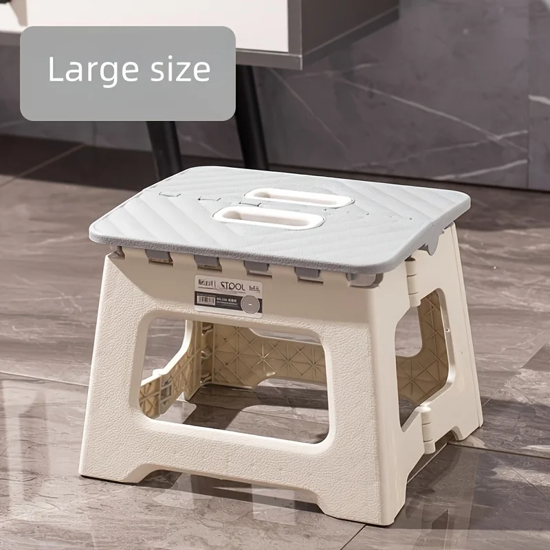 Simple Office Stool, Fashionable, Beautiful, Sturdy and Durable, Folding Stool for Home Use, Easy to Store, Office Folding Stool image 6