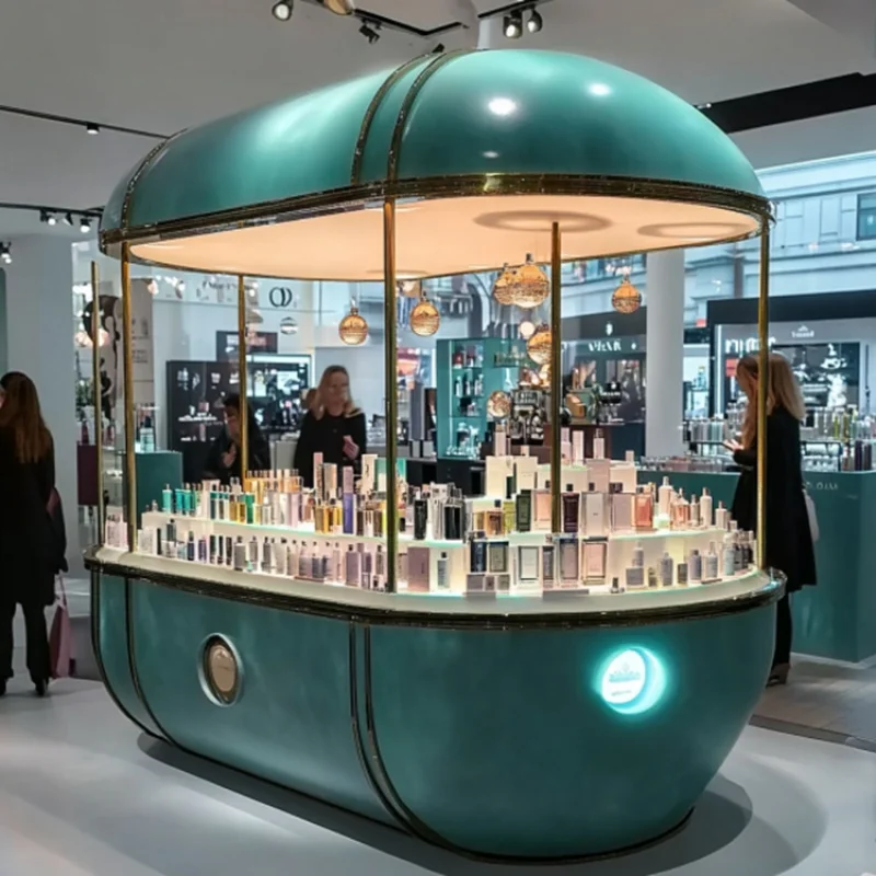 custom.M2 Display Custom Perfume Showcase Perfume Display Cabinet Design Perfume Kiosk
