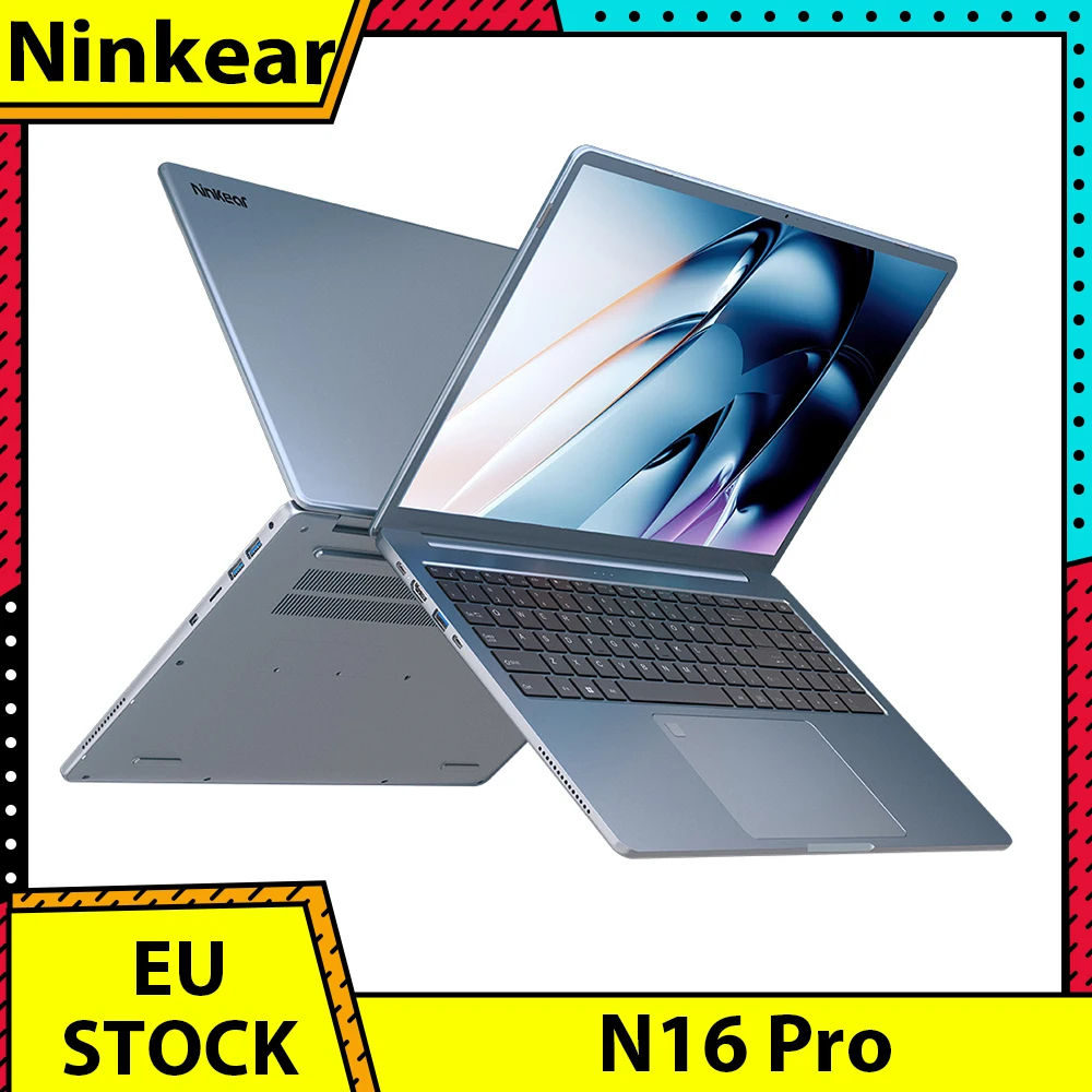 Portátil Ninkear N16 Pro, pantalla IPS de 16 pulgadas 2560*1600 120Hz, Intel Core i7-12700H 6 núcleos hasta 4.7GHz, 16GB RAM 1TB SSD, WiFi 6