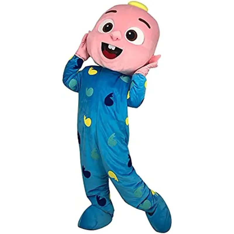 

Baby JJ Boy Mascot Costume Adult Cartoon Character Outfit Attractive Suit Plan Birthday Shows Gift for Carnival Party Events