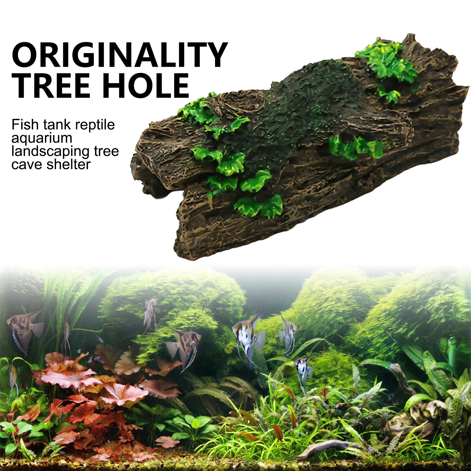 

Aquarium Aquascapin Tree Root Provide Shelter Breeding Place for Shrimp for Aquatic Turtles Shrimp