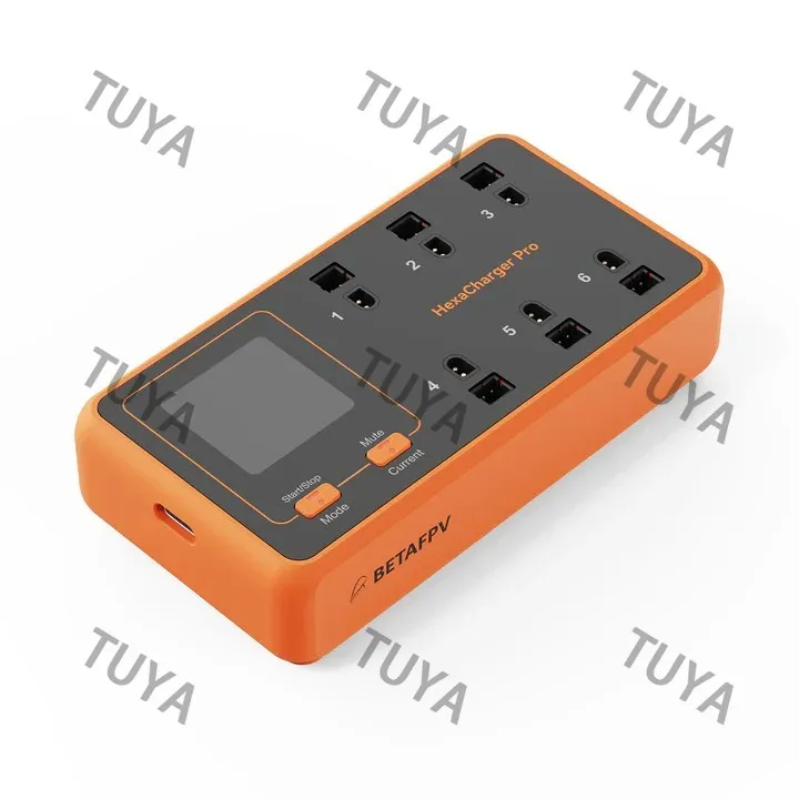 

HexaCharger 1S Charger BT2.0/PH2.0 Ports for LiPo/LiHV 1S Whoop Battery