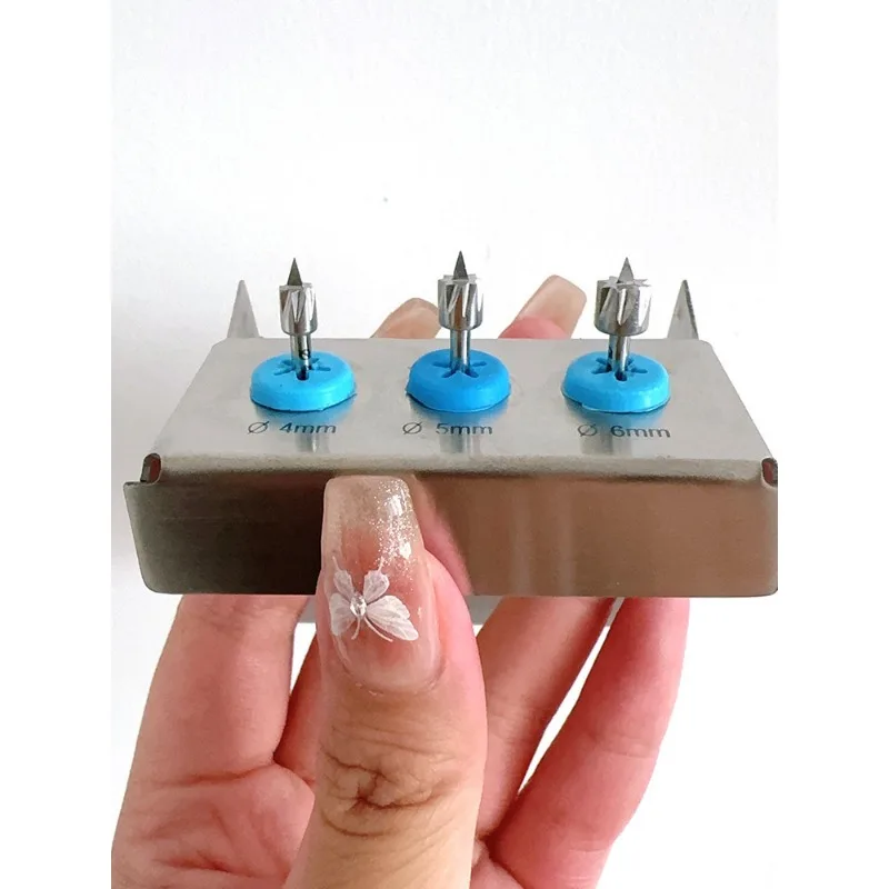 Boneless Drilling Neck Forming Drill Base Placement Assisted Countersunk Hole Drilling