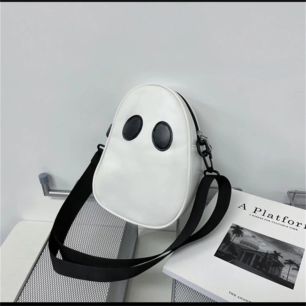 2022 New Fashion Ghost Bag Purse Funny Personality Shoulder Bags Fun Lovely Devil Couples Clash Colors Stitching Tide PU Satchel