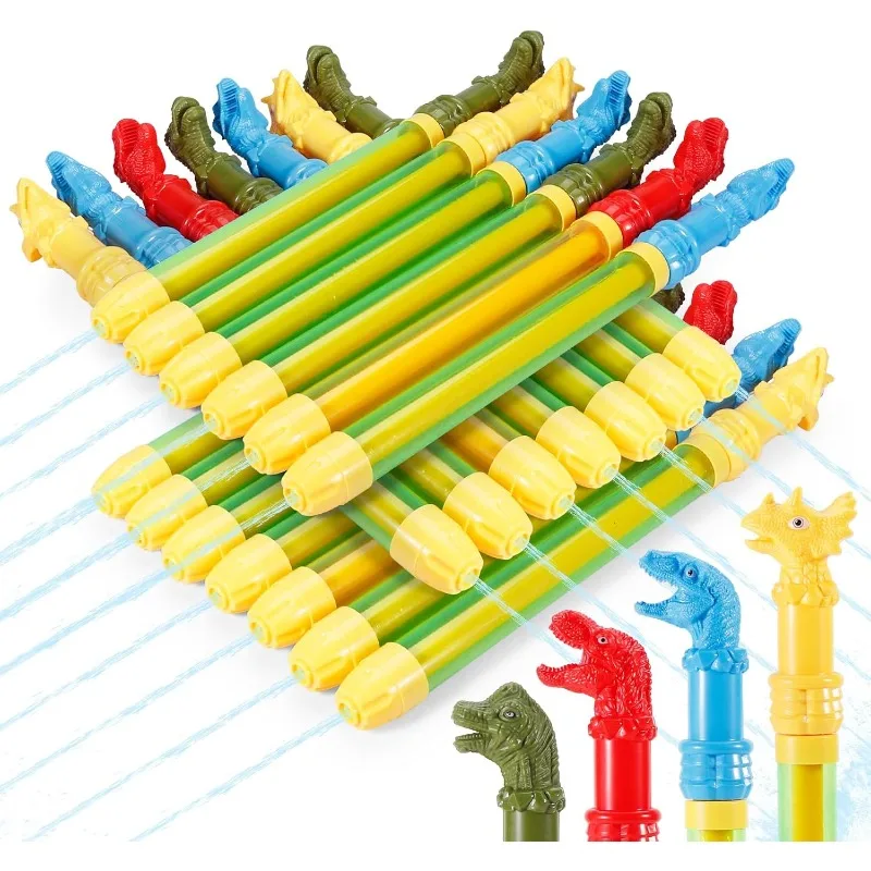 

20 Dinosaur Water Guns Pool Toys Super Water Soaker Summer Toys for Kids Pool Idea Squirt Gun Outdoor Beach Backyard Game