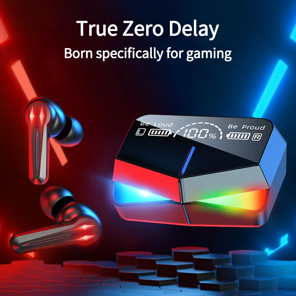 M28 Wireless Earphones Bluetooth-compatible Headphones TWS Stereo Touch Control Noise Reduction Waterproof Headsets With Mic