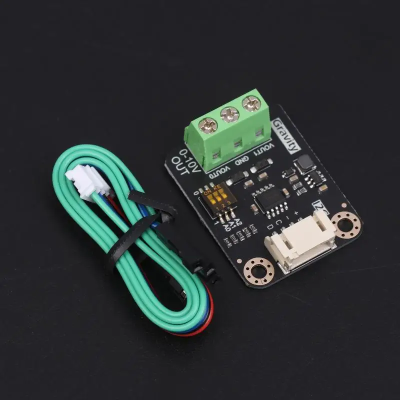 1PC Original DFRobot I2C To 2-Channel 0~10V Voltage Module Brand New Original Tool▪