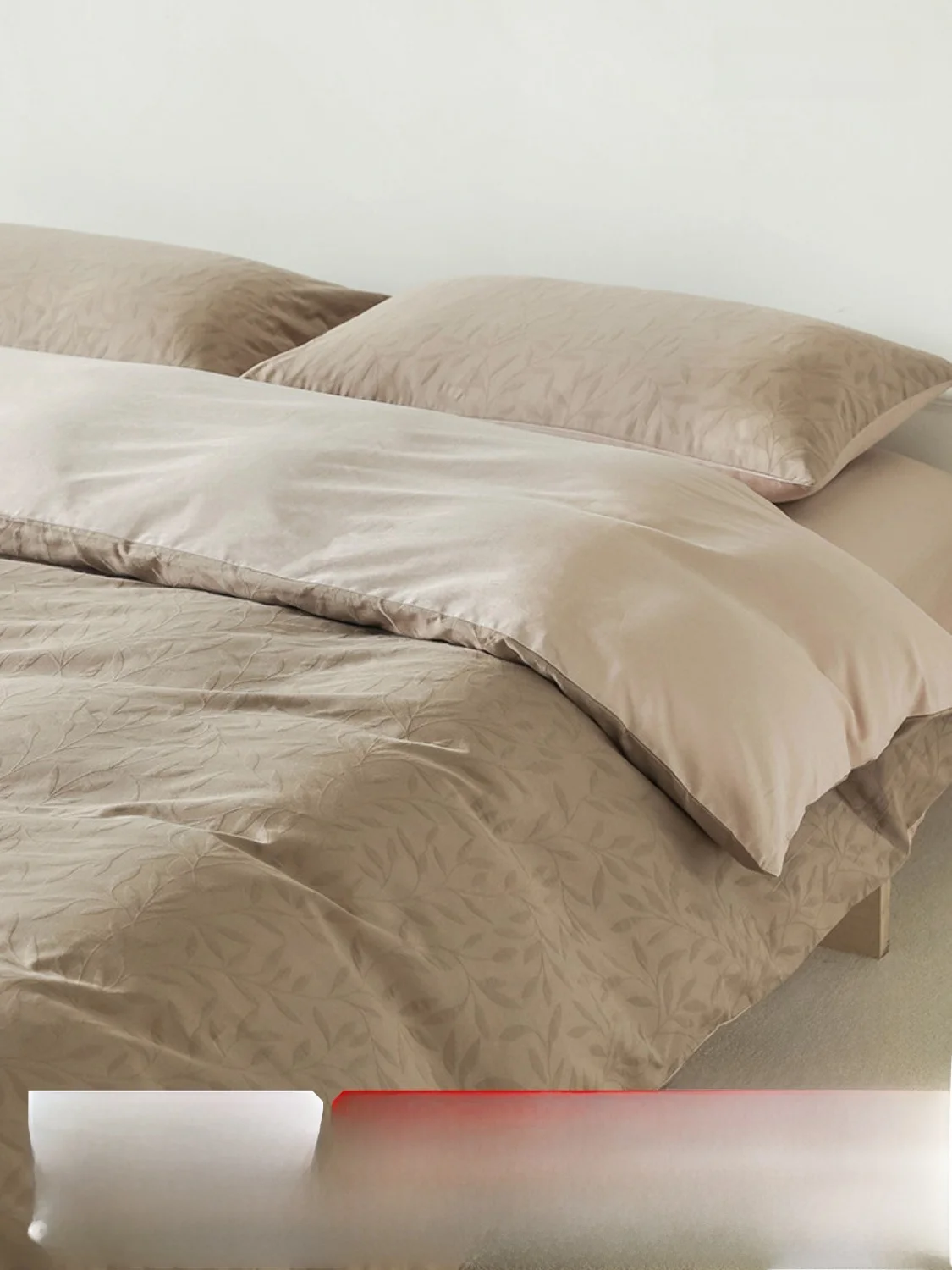 Washed Cotton Embroidered Pure Cotton Bedding Set A-Class 60-Thread Count 4-Piece Bed Sheet Duvet Cover Bedding Accessories