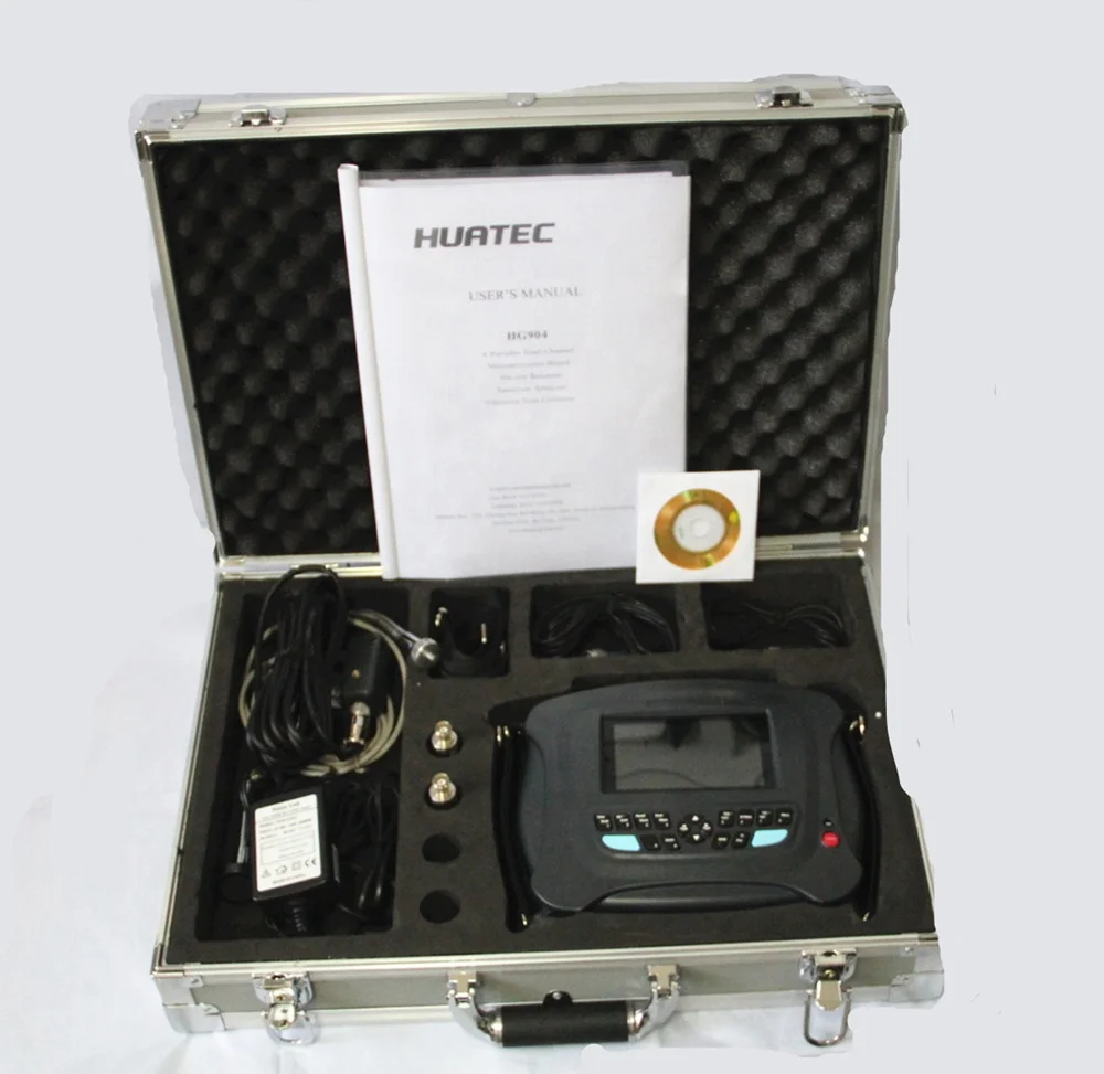 HG904 Vibration Measuring Instrument Double Channels Dynamic Balancer Analyzer Testing Equipment