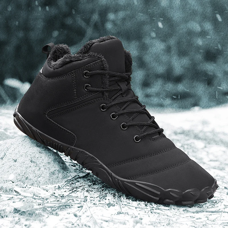 Winter Shoes Man Warm Proof Fashion Snow Boots Men Offer outdoor Luxury Outdoor Hiking Work Fur Sale men cotton shoes