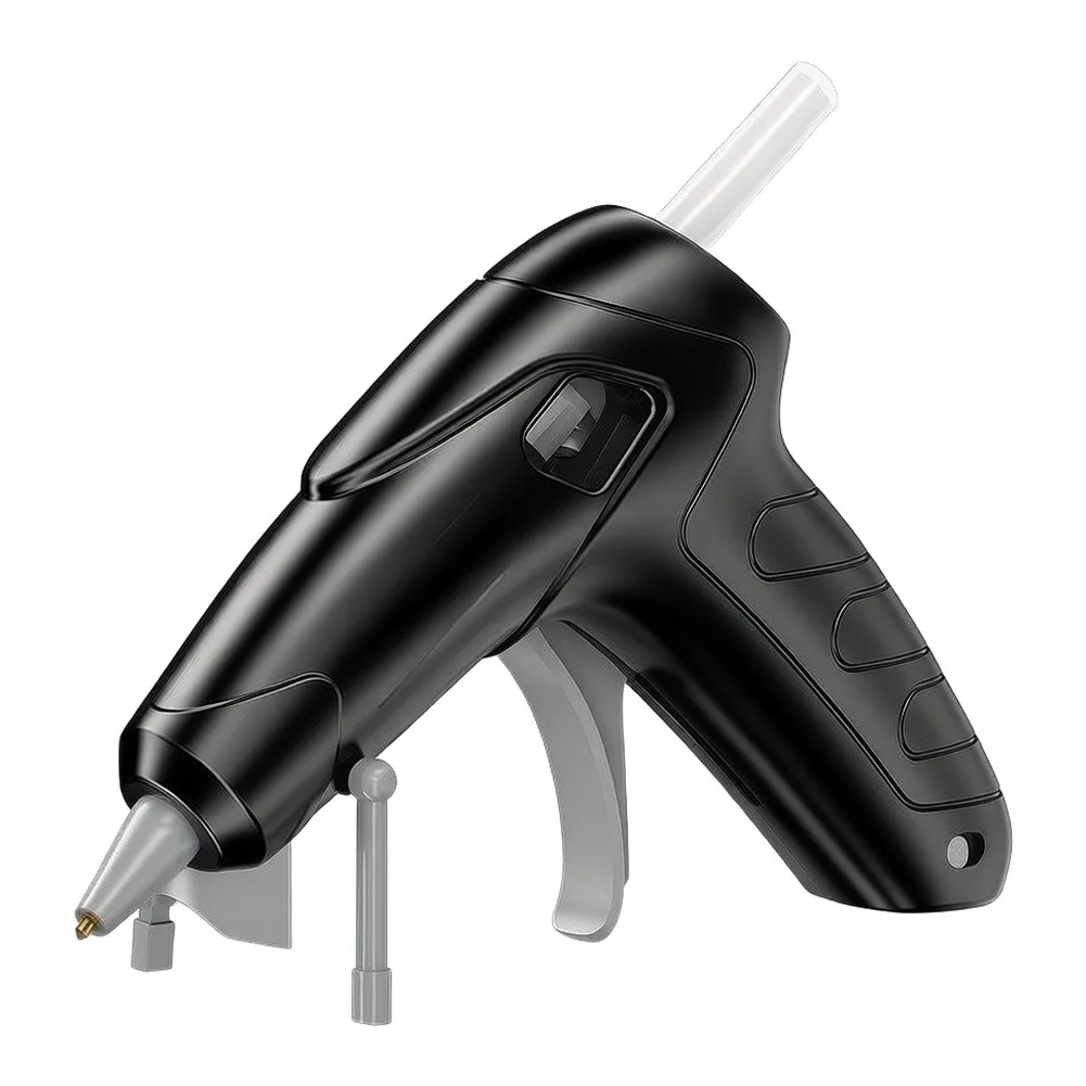 Cordless Hot Glue with Ergonomic Trigger and Stable Base for Safe Gluing Experience Adult Supervision Recommended