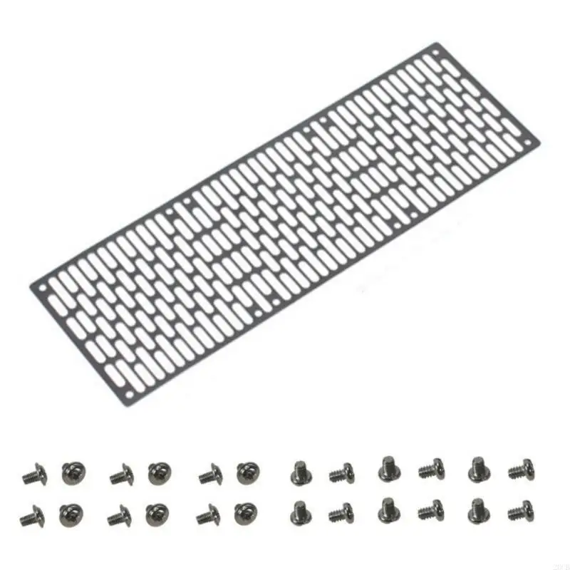 

20CB 12/24/36cm Galvanized Steel Black Fan Radiators Guard for PC Cooling Systems