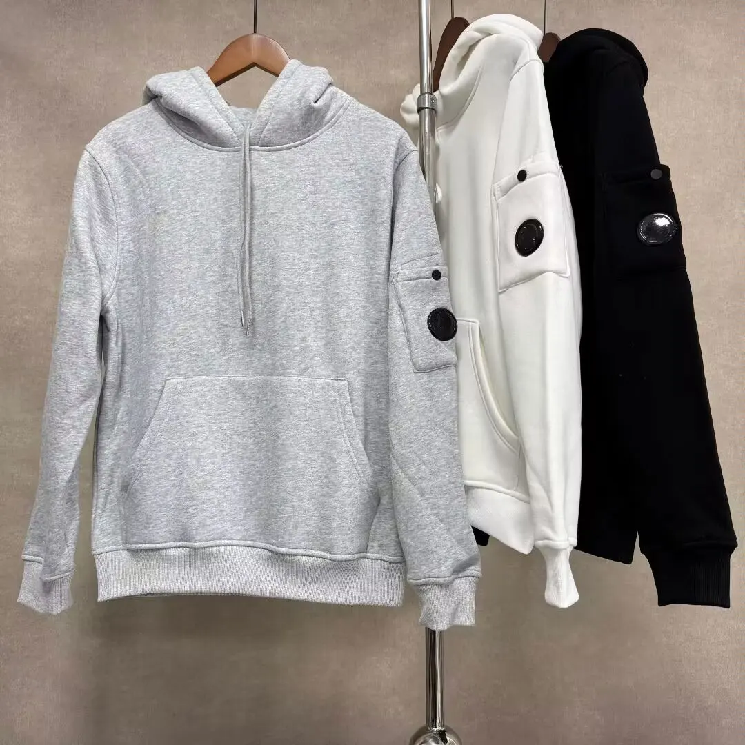 New autumn and winter unisex armored hoodie, simple and practical, suitable for daily use, men's outdoor jogging sweatshirt