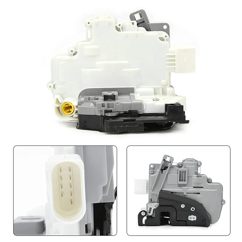 Front Right Door Lock Actuator for AUDI A4 B8 / A5 8T 2008-2009 (9-PIN) 8J2837016A