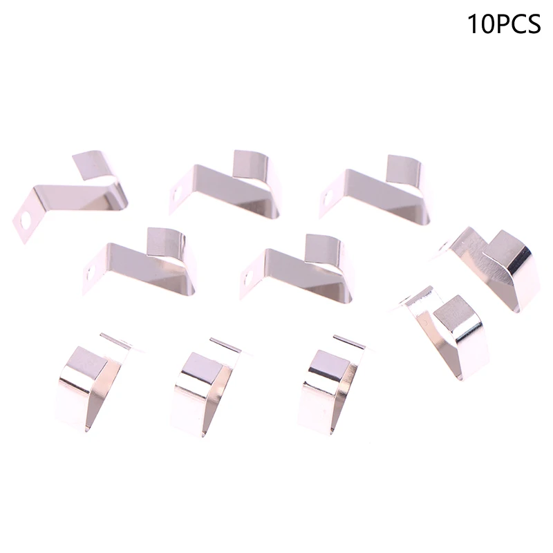 Set of Ten 5231 SMT Battery Contacts, Ideal for A, AA, CR2, CR123A, 9 Volt Leaf Spring Connectors