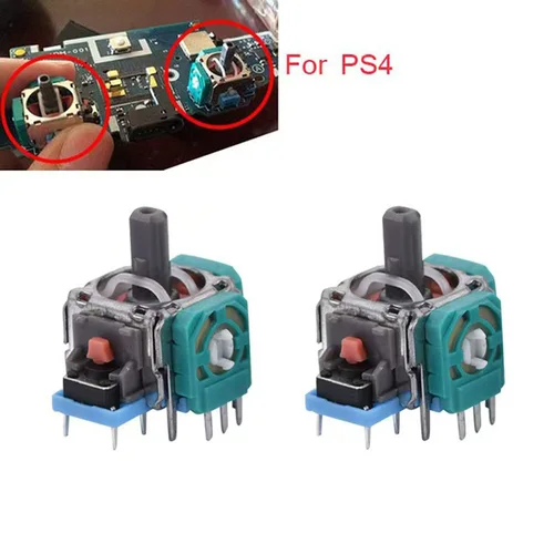 Imagen 2 del producto Potenciómetro de módulo de Sensor de Joystick analógico basculante 3D de repuesto, 5/10/50 Uds., para reparación de controlador Ps4 /pro Slim Xbox One S/x