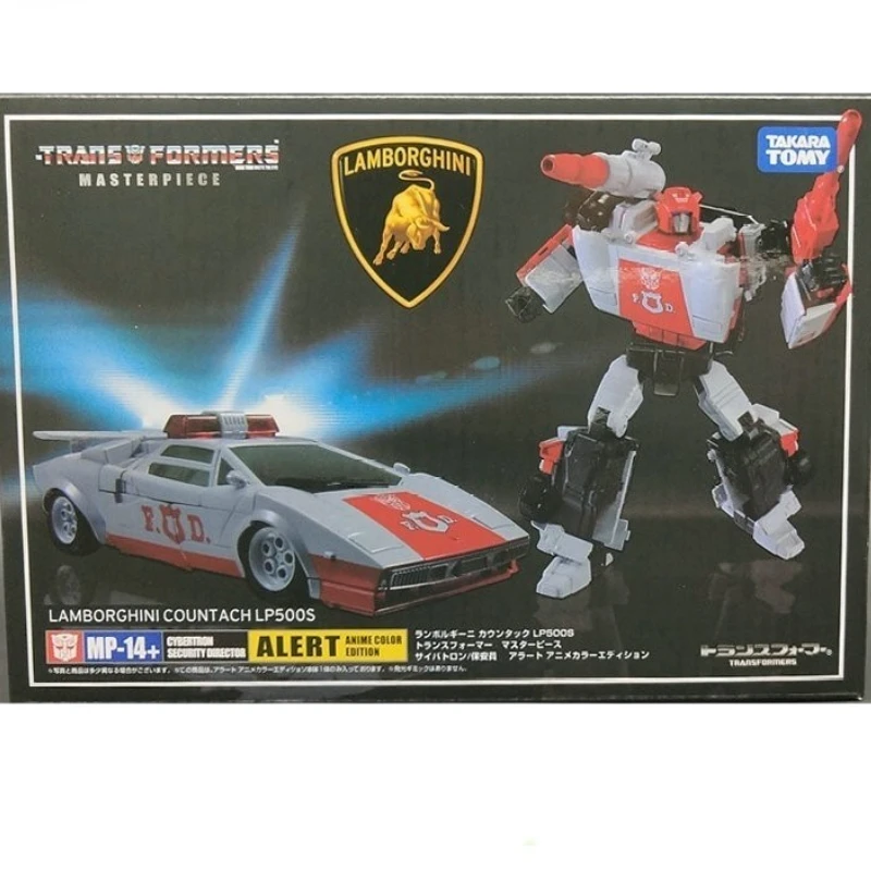 In Stock Takara Tomy Transformers MP Series MP-14+ Ko Red Alert Collectible Figures Movable Building Block Toys Popular Gifts